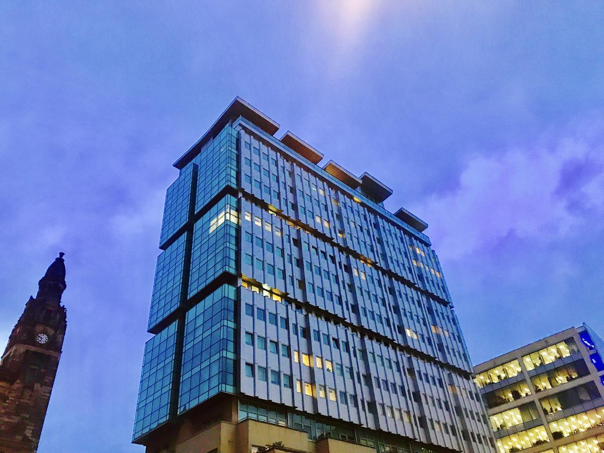 Glasgow Central Station Skyline Apartment With Parking Eksteriør billede