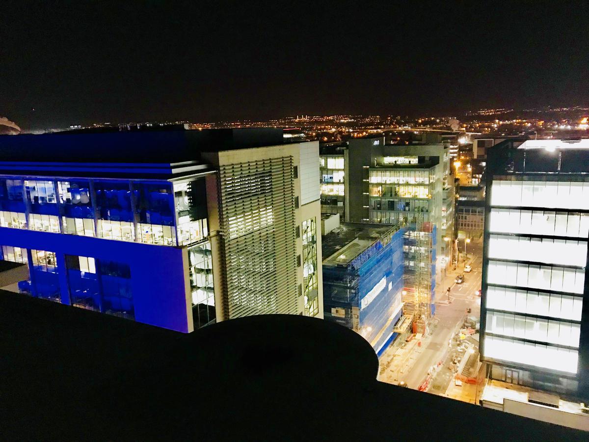 Glasgow Central Station Skyline Apartment With Parking Eksteriør billede