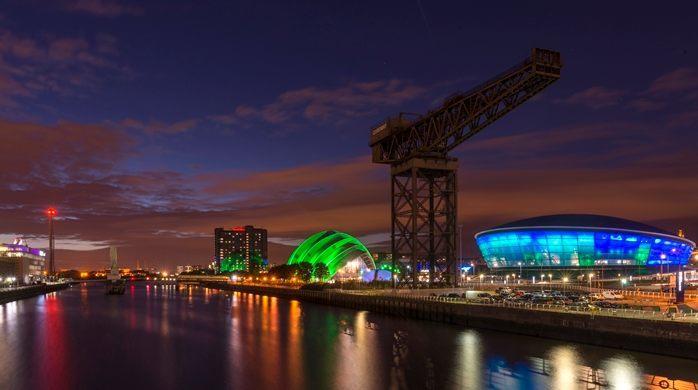 Glasgow Central Station Skyline Apartment With Parking Værelse billede