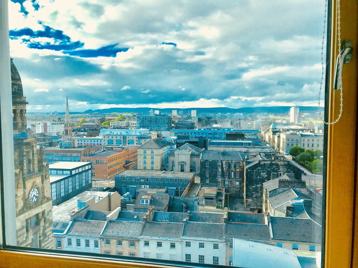 Glasgow Central Station Skyline Apartment With Parking Eksteriør billede