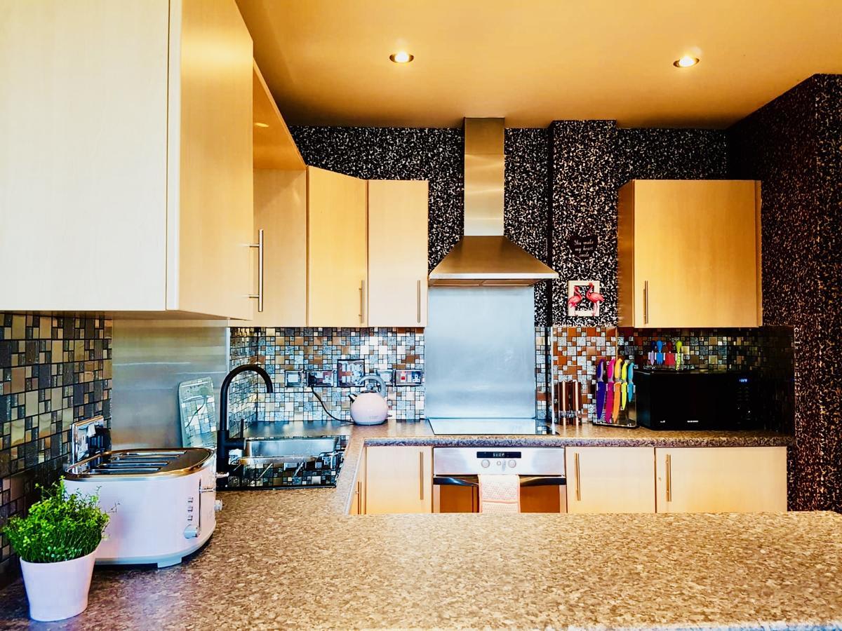 Glasgow Central Station Skyline Apartment With Parking Eksteriør billede